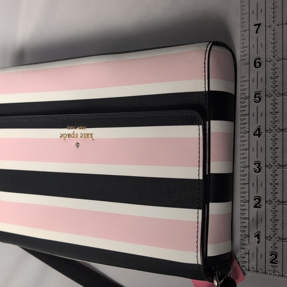 Kate Spade Cove Street Celebration Dody Crossbody in Black Multi Stripe - Picture 15 of 16